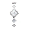 Đồng Hồ Nữ Cỏ Bốn Lá Đính Kim Cương Mặt Nhỏ Dây Rút Điều Chỉnh - Giá 130.000 Giảm Từ 169.000 5