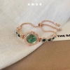 Đồng hồ nữ cổ điển dây rút hoa full zircon - Phụ kiện thời trang giá 104.666 VND 10