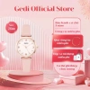 Đồng hồ nữ dây da GEDI 5.106 chống thấm nước, sang trọng, hộp quà tặng, giảm 20%