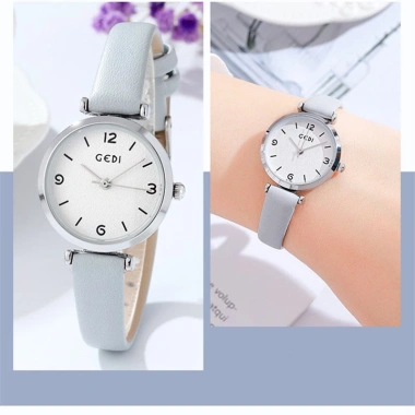Đồng hồ nữ dây da GEDI 5.106 chống thấm nước, sang trọng, hộp quà tặng, giảm 20% 4