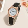 Đồng Hồ Nữ Dây Da Mặt Nhỏ Thời Trang Basic – Giá Chỉ 10.000, Dễ Phối Đồ DH15 8