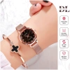 Đồng hồ nữ dây thép chính hãng thiết kế tinh tế thanh lịch - Tặng vòng cổ - 255.776 VND