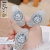 Đồng Hồ Nữ Đính Đá Full Bắt Sáng Kiểu Lắc C Sang Trọng, Tinh Tế - Giảm Giá