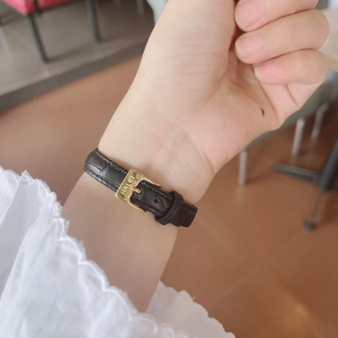 Đồng hồ nữ Hale AH348 dây da nhỏ xinh, máy nhật, chống nước, giá ưu đãi 185k