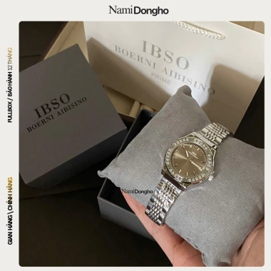 Đồng Hồ Nữ IBSO Chính Hãng Dây Thép 32mm Mặt Tròn I12 Chống Nước Fullbox Quà Tặng Bảo Hành 12 Tháng - Giá 560.000₫ 3 Đồng Hồ Nữ IBSO Chính Hãng Dây Thép 32mm Mặt Tròn I12 Chống Nước Fullbox Quà Tặng Bảo Hành 12 Tháng - Giá 560.000₫ 3