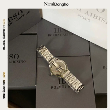 Đồng Hồ Nữ IBSO Chính Hãng Dây Thép 32mm Mặt Tròn I12 Chống Nước Fullbox Quà Tặng Bảo Hành 12 Tháng - Giá 560.000₫