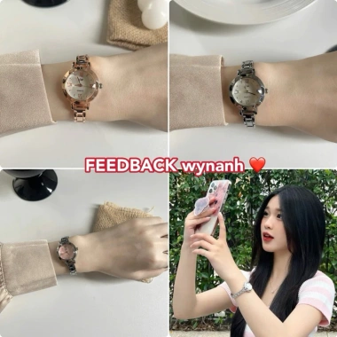 Đồng hồ nữ JW mặt tròn 23mm dây hợp kim bốn màu, tặng hộp pin + dụng cụ thâu dây - 86.700₫ 5