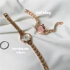 Đồng hồ nữ JW mặt tròn 23mm dây hợp kim bốn màu, tặng hộp pin + dụng cụ thâu dây - 86.700₫ 8