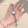 Đồng hồ nữ mặt tròn ngọc trai lấp lánh, lắc tay thời trang Hàn Quốc sang trọng, giá 285.000đ 3