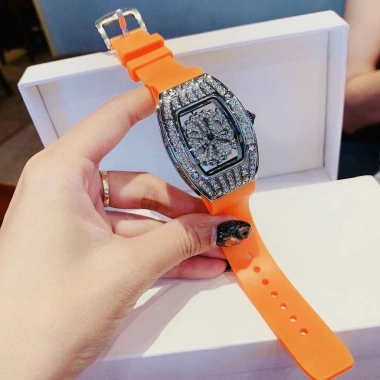 Đồng hồ nữ Meriots Ovan 34mm full box - mặt vuông viền đá, tự động xoay, bảo hành 12 tháng - giá chỉ 699.000₫ 3