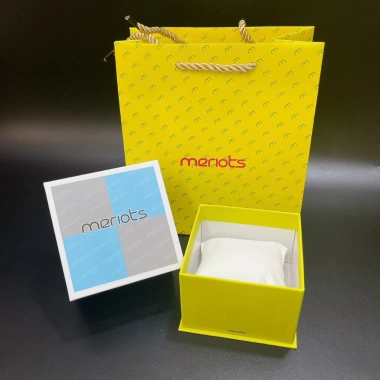 Đồng hồ nữ Meriots Ovan 34mm full box - mặt vuông viền đá, tự động xoay, bảo hành 12 tháng - giá chỉ 699.000₫ 9