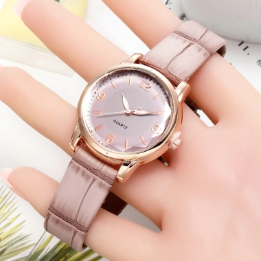 Đồng hồ nữ Modiya mặt số hai màu sang trọng - dây da thiết kế sáng tạo, thời thượng, giá chỉ 148 401 VND 3