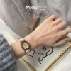 Đồng Hồ Nữ Oval Mặt Nhỏ Số La Mã DOUKOU DH12 Dây Da Cao Cấp - Giá 110k, Phong Cách Retro
