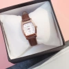 Đồng Hồ Nữ RATE TD3 Chính Hãng Dây Da Cao Cấp Mặt Vuông Vintage - Giá 29.000, Thời Trang Học Sinh 8