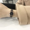 Đồng Hồ Nữ RATE TD3 Chính Hãng Dây Da Cao Cấp Mặt Vuông Vintage - Giá 29.000, Thời Trang Học Sinh 9