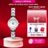 Đồng hồ nữ SHELA GD05 mặt nhỏ tròn đính đá, dây kim loại, chống nước 3ATM – Giá chỉ 205.000₫
