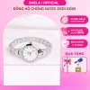 Đồng hồ nữ SHELA GD05 mặt nhỏ tròn đính đá, dây kim loại, chống nước 3ATM – Giá chỉ 205.000₫ 10