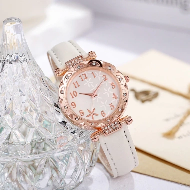 Đồng hồ nữ thạch anh dây da 4 màu - Bộ sưu tập thanh lịch, quà Valentine và Tết, giảm giá 61.000₫ 7