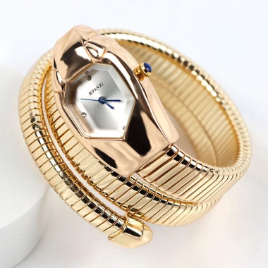 Đồng hồ nữ thạch anh hình con rắn thời trang kim cương - Châu Âu Mỹ, 305.800₫ 10 Đồng hồ nữ thạch anh hình con rắn thời trang kim cương - Châu Âu Mỹ, 305.800₫ 10