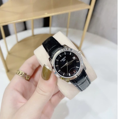Đồng hồ nữ Tissot - Dây da bóng mềm, thời trang, chống xước, tặng pin - 250.000₫ 7