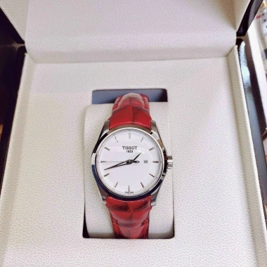Đồng hồ nữ Tissot - Dây da bóng mềm, thời trang, chống xước, tặng pin - 250.000₫ 9