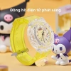 Đồng hồ phát sáng Kuromi cho trẻ em - Màu sắc rực rỡ, đèn ngủ tiện lợi, giá 121.837 VND 6