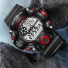 Dong Ho Sport Watch Kỹ Thuật Số Dây Cao Su Đa Năng Thời Trang Nam Nữ Giá 18.000 VNĐ 2