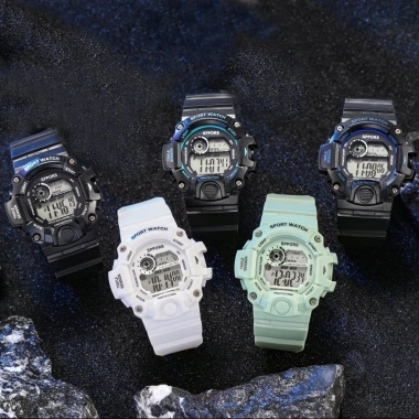Dong Ho Sport Watch Kỹ Thuật Số Dây Cao Su Đa Năng Thời Trang Nam Nữ Giá 18.000 VNĐ 6