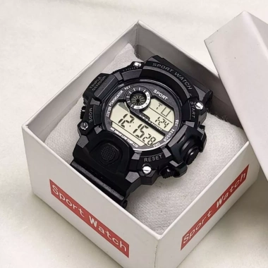 Dong Ho Sport Watch Kỹ Thuật Số Dây Cao Su Đa Năng Thời Trang Nam Nữ Giá 18.000 VNĐ 8