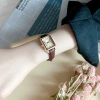 Đồng hồ thạch anh dây da số La Mã thời trang phong cách Insta nữ - 48.998₫ 3