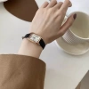 Đồng hồ thạch anh dây da số La Mã thời trang phong cách Insta nữ - 48.998₫ 7