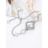 Dong ho thach anh LUCKYFOX mặt số cỏ ba lá thanh lịch cho nữ - Valentine, Ngày của mẹ, giá 55.000 VND 2