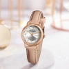 Đồng hồ thạch anh nữ dây da vàng hồng - Kiểu giản dị, quà sinh nhật, 85.800₫ 4