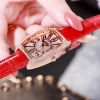 Đồng hồ thời trang nữ DZG dây da mặt đính đá siêu đẹp - Khuyến mãi 23.000đ 6