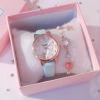 Đồng hồ thời trang nữ Kasiqi KQ22 họa tiết mèo, dây da mềm êm tay, Hàn Quốc - 39.000đ 4