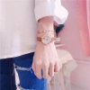 Đồng hồ thời trang nữ Kasiqi KQ22 họa tiết mèo, dây da mềm êm tay, Hàn Quốc - 39.000đ 7