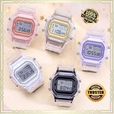 Đồng hồ thời trang Unisex SportT DH17 dây trong suốt mặt điện tử đa năng - 10.000₫ 3 Đồng hồ thời trang Unisex SportT DH17 dây trong suốt mặt điện tử đa năng - 10.000₫ 3