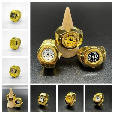 Đồng hồ trang sức nhẫn phong cách punk cổ điển, hip hop retro - Dây đeo sáng tạo, chỉ 60.170₫