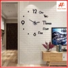 Đồng hồ treo tường 3D chính hãng - Thiết kế hiện đại, giá chỉ 55.000₫, giảm mạnh