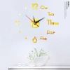 Đồng hồ treo tường 3D chính hãng - Thiết kế hiện đại, giá chỉ 55.000₫, giảm mạnh 10