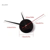 Đồng hồ treo tường 3D hiện đại - Thiết kế sang trọng, giá chỉ 71.720₫ giảm sâu 5