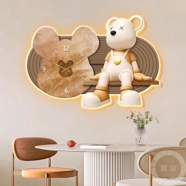 Đồng hồ treo tường Gấu Bearbrik tráng gương - Phòng khách, phòng ăn, 202.800 VND 1 Đồng hồ treo tường Gấu Bearbrik tráng gương - Phòng khách, phòng ăn, 202.800 VND 1