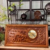 Đồng hồ treo tường gỗ Hương 41x81 sang trọng - Giá giảm 14,3 triệu, khuyến mãi