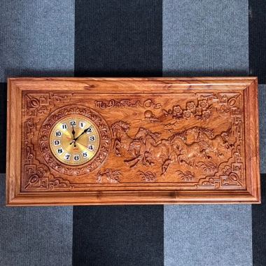 Đồng hồ treo tường gỗ Hương 41x81 sang trọng - Giá giảm 14,3 triệu, khuyến mãi 3 Đồng hồ treo tường gỗ Hương 41x81 sang trọng - Giá giảm 14,3 triệu, khuyến mãi 3