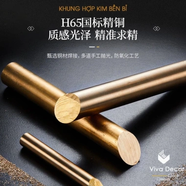 Đồng Hồ Treo Tường HƯƠU TÀI LỘC Kim Trôi Cao Cấp VIVA DECOR Lianzhang V293 Giá ưu đãi 969.000₫