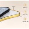 Đồng hồ treo tường kim trôi Hươu Tuần Lộc Trang trí phòng khách ngủ quà tặng 250k 5