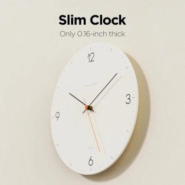 Đồng hồ treo tường Mooas im lặng tròn đơn giản - Quét chống dính, pin, giá ưu đãi 585.000 VND 5 Đồng hồ treo tường Mooas im lặng tròn đơn giản - Quét chống dính, pin, giá ưu đãi 585.000 VND 5