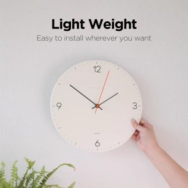 Đồng hồ treo tường Mooas im lặng tròn đơn giản - Quét chống dính, pin, giá ưu đãi 585.000 VND 6 Đồng hồ treo tường Mooas im lặng tròn đơn giản - Quét chống dính, pin, giá ưu đãi 585.000 VND 6