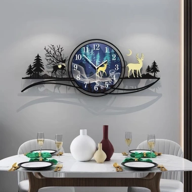 Đồng hồ treo tường sang trọng HOT 2.025 - Trang trí phòng khách, cao cấp, decor đẹp, giá chỉ 854.999đ 2