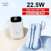 Dosen PD22.5W Power Bank 10.000mAh/25.000mAh, Dây Đôi, Màn Hình LED Tích Hợp - Giá 389.800 VND 3